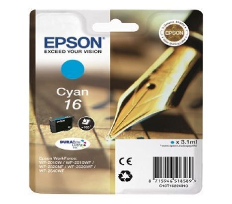 EPSON CARTUCHO INYECCION TINTA CIAN 165 PGINAS BLISTER SIN