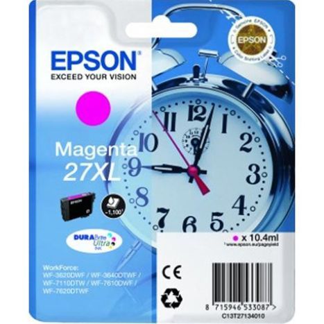 EPSON CARTUCHO TINTA MAGENTA 27XL 109ML WF3620/3640/7110/76