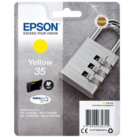 SINGLEPACK YELLOW 35 DURABRITE ULTRA INK