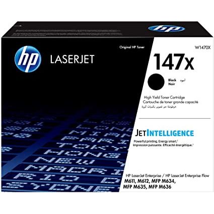 HP W1470X Negro Toner Original - 147X