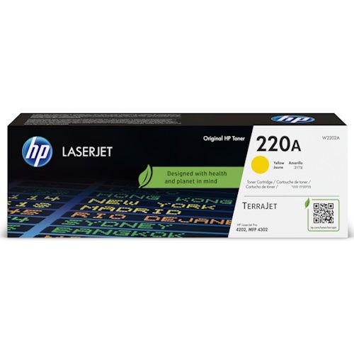 HP W2202A Amarillo Toner Original - 220A