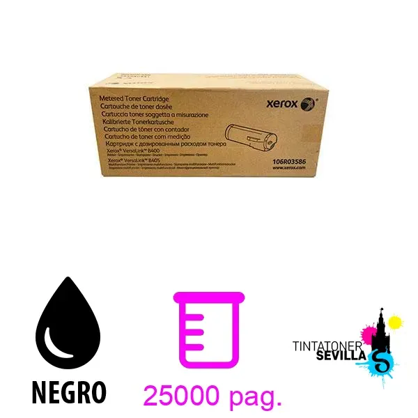 HP 106R03586 Negro Toner Original - 106R03586