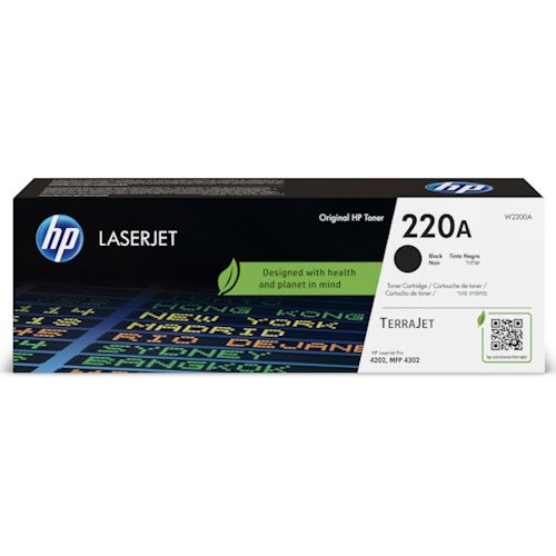HP W2200A Negro Toner Original - 220A