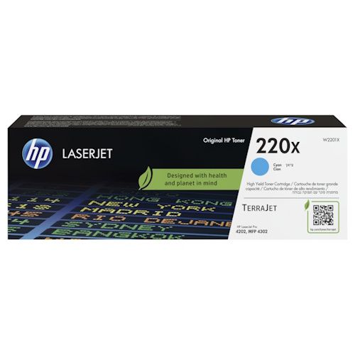 HP W2201X Cyan Toner Original - 220X