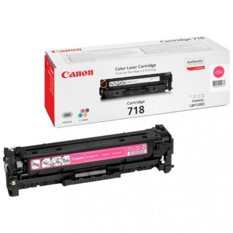 CANON TONER LASER MAGENTA 718M 2.900 P GINAS LBP/7200CDN SER