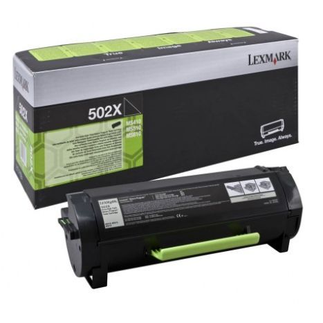 Toner LEXMARK #502X 10.000p. MS410 MS415 MS510 MS610