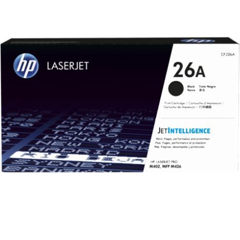 HEWLETT PACKARD LASERJET PRO M402/426 TONER NEGRO 26A