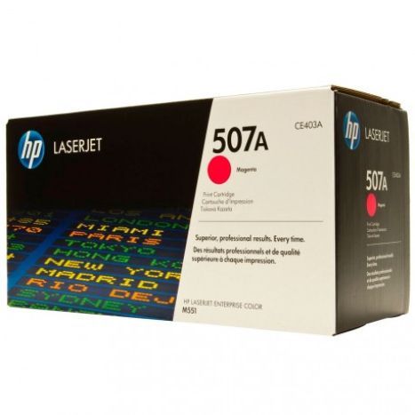 HEWLETT PACKARD TONER LASER MAGENTA 507A
