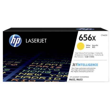 CARTUCHO  TNER ORIGINAL HP LASERJET 656X AMARILLO
