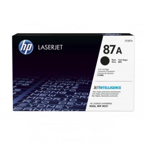 HEWLETT PACKARD TONER LASER MFP M527/M506 87A 9.000 PAGINAS