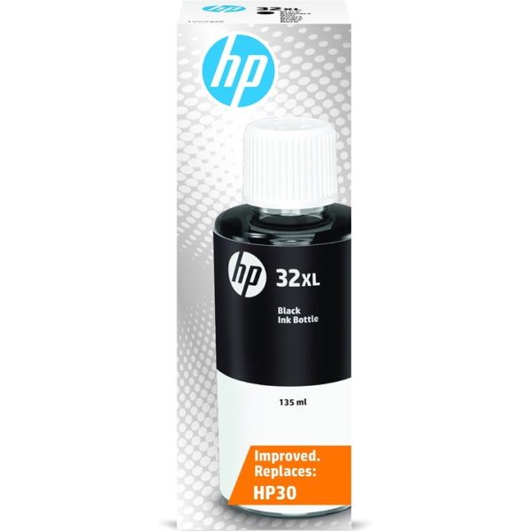 HP 32XL Negro Botella de Tinta Original - 1VV24AE