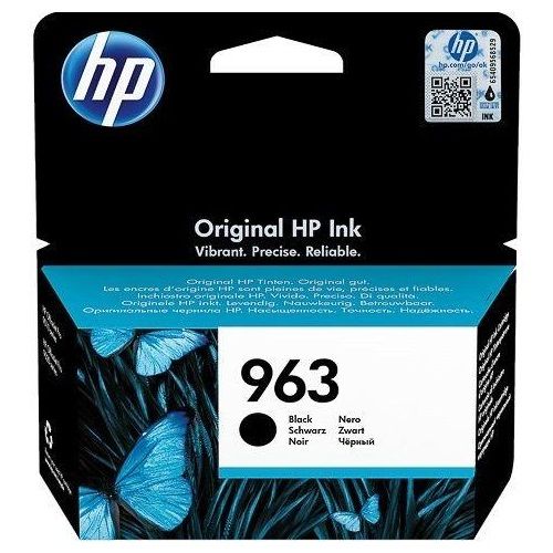 HP 963 Negro Cartucho Tinta Original - 3JA26AE