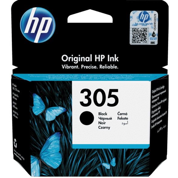 HP 305 Negro Cartucho Tinta Original - 3YM61AE
