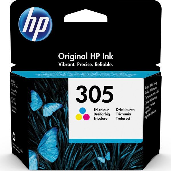 HP 305 Color Cartucho Tinta Original - 3YM60AE