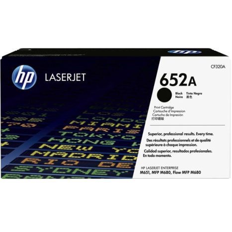 HEWLETT PACKARD LASERJET 652A NEGRO 11.000K