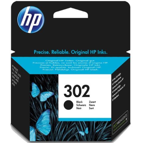 CARTUCHO TINTA ORIGINAL HP 302 NEGRO
