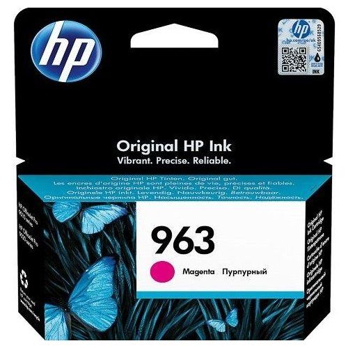 HP 963 Magenta Cartucho Tinta Original - 3JA24AE