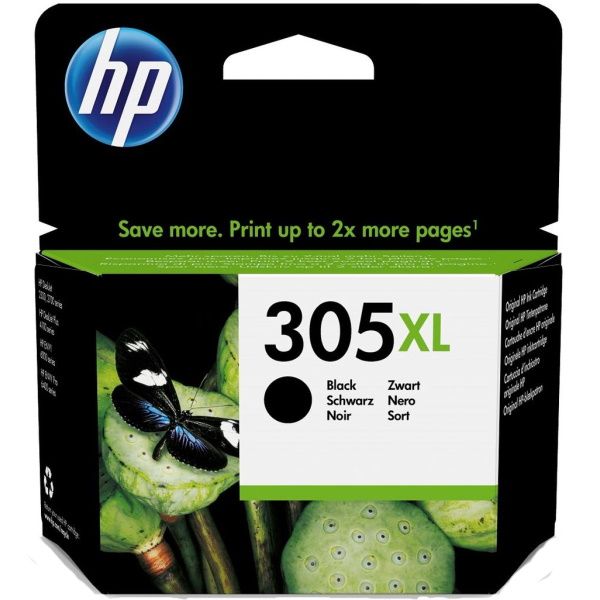 HP 305XL Negro Cartucho Tinta Original - 3YM62AE