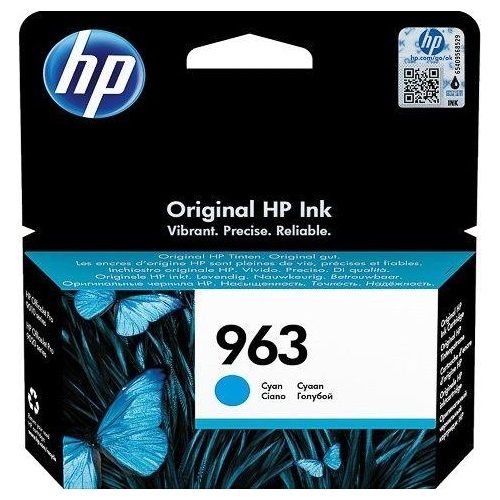 HP 963 Cyan Cartucho Tinta Original - 3JA23AE
