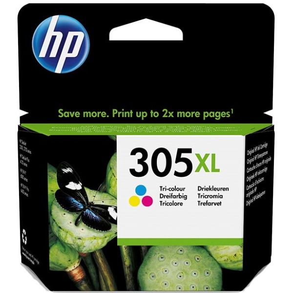 HP 305XL Color Cartucho Tinta Original - 3YM63AE
