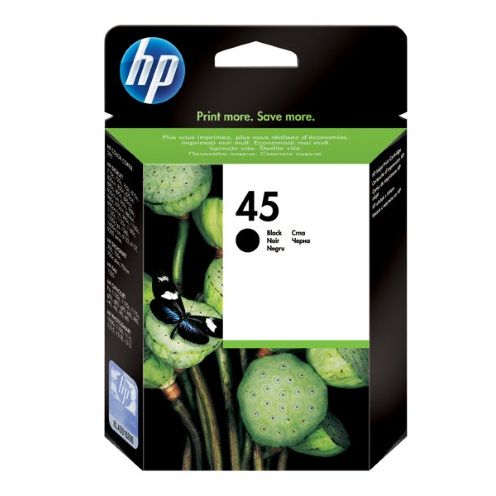 HP 45 Negro Cartucho Tinta Original - 51645AE