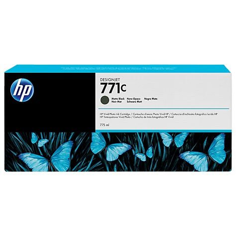 HP 771C Negro Mate Cartucho Tinta Original - B6Y07A