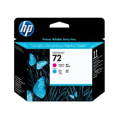 HP 72 Cabezal de Impresion Original - Cyan y Magenta - C9383A
