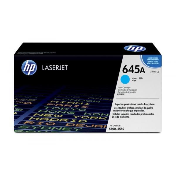 HP C9731A Cyan Toner Original - 645A