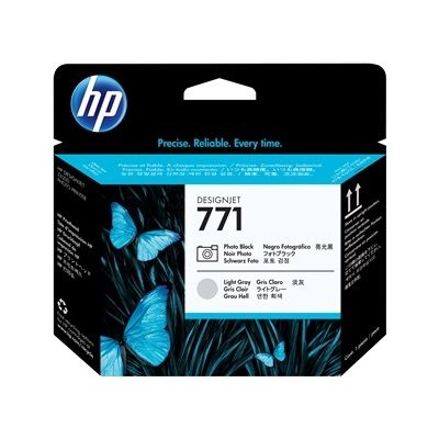 HP 771 Cabezal de Impresion Original - Negro Photo, Gris Light - CE020A