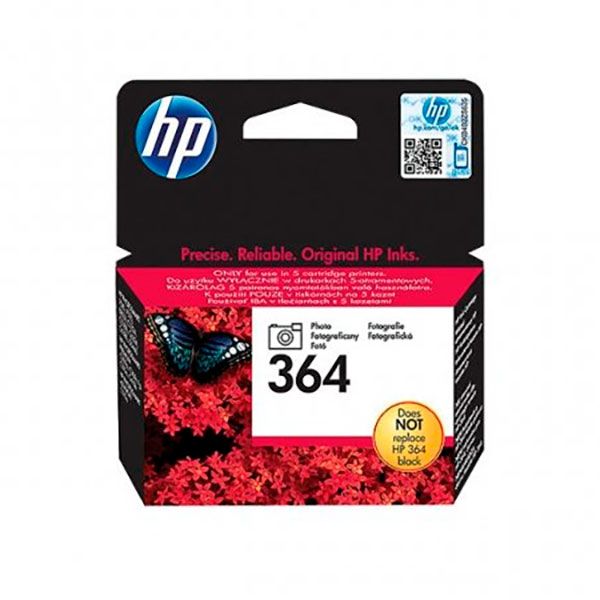 HP 364 Negro Photo Cartucho Tinta Original - CB317EE
