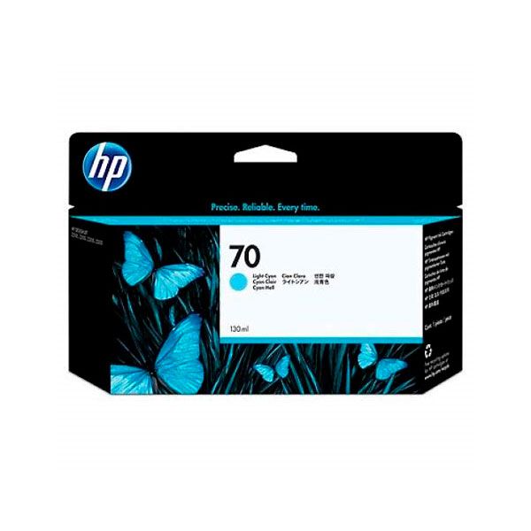 HP 70 Cyan Light Cartucho Tinta Original - C9390A