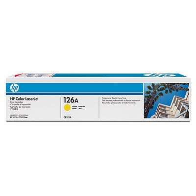 HP CE312A Amarillo Toner Original - 126A