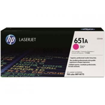 HP CE343A Magenta Toner Original - 651A