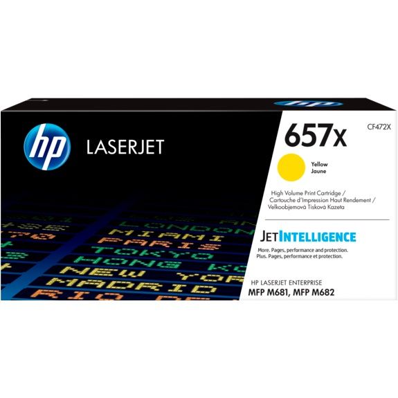 HP CF472X Amarillo Toner Original - 657X