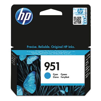HP 951 Cyan Cartucho Tinta Original - CN050AE