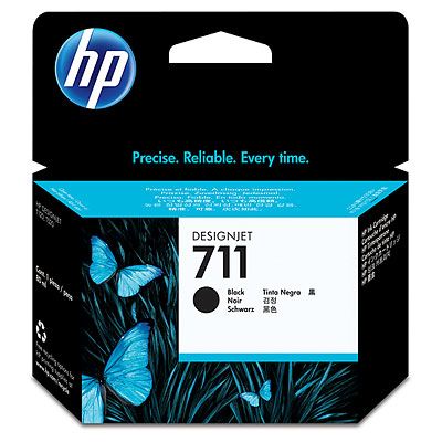 HP 711XL Negro Cartucho Tinta Original - CZ133A