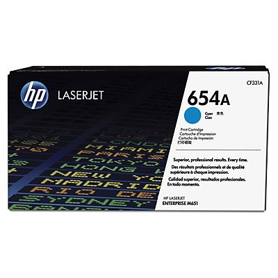 HP CF331A Cyan Toner Original - 654A