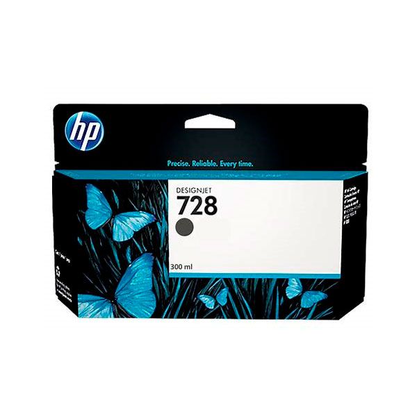 HP 728 Negro Mate Cartucho Tinta Original - F9J68A