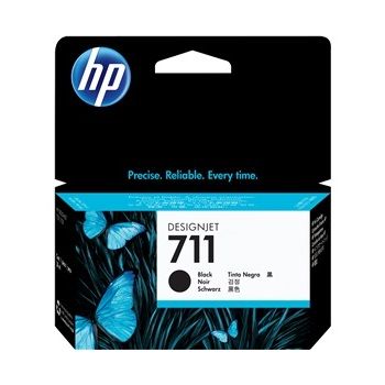 HP 711 Negro Cartucho Tinta Original - CZ129A