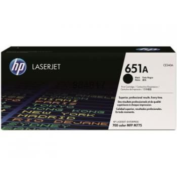 HP CE340A Negro Toner Original - 651A