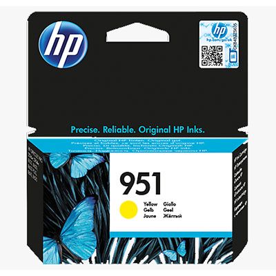 HP 951 Amarillo Cartucho Tinta Original - CN052AE