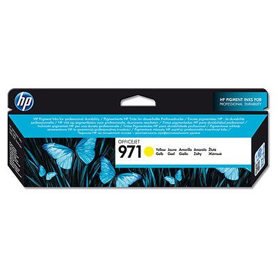 HP 971 Amarillo Cartucho Tinta Original - CN624AE