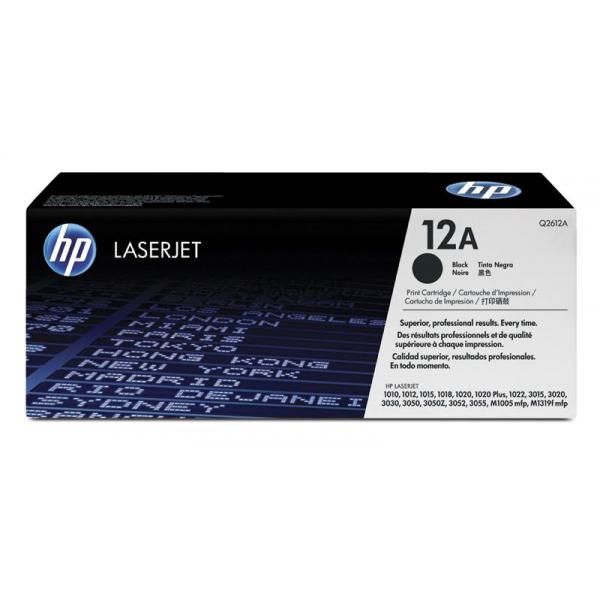 HP Q2612A Negro Toner Original - 12A
