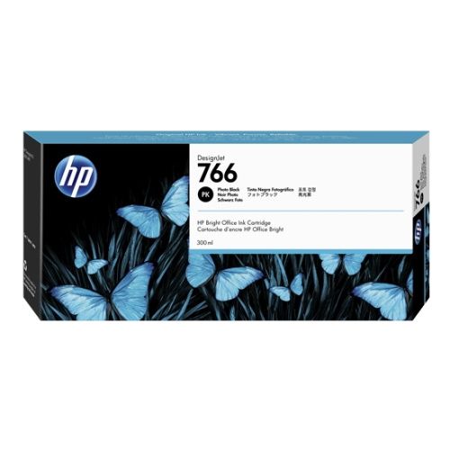 HP 766 Negro Photo Cartucho Tinta Original - P2V94A