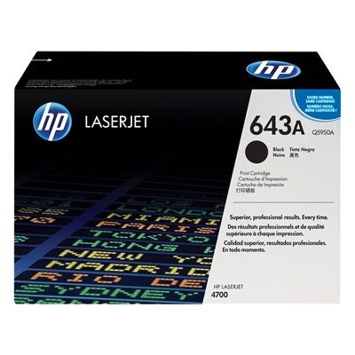 HP Q5950A Negro Toner Original - 643A