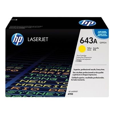HP Q5952A Amarillo Toner Original - 643A