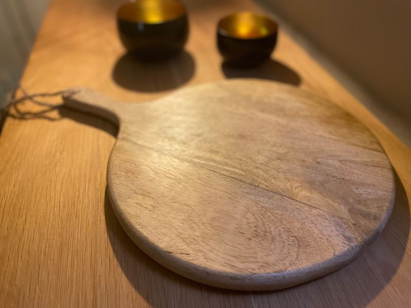 Borrelplank - rond