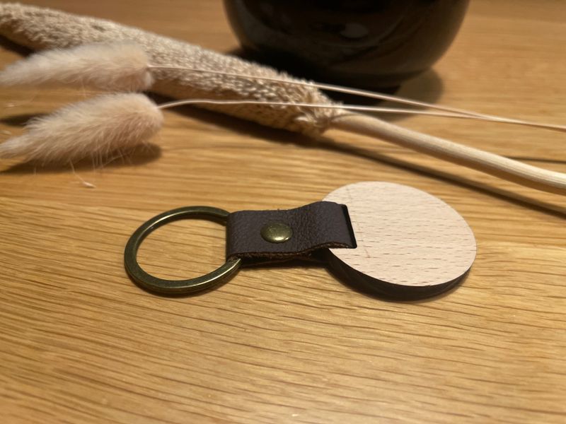 Ronde sleutelhanger