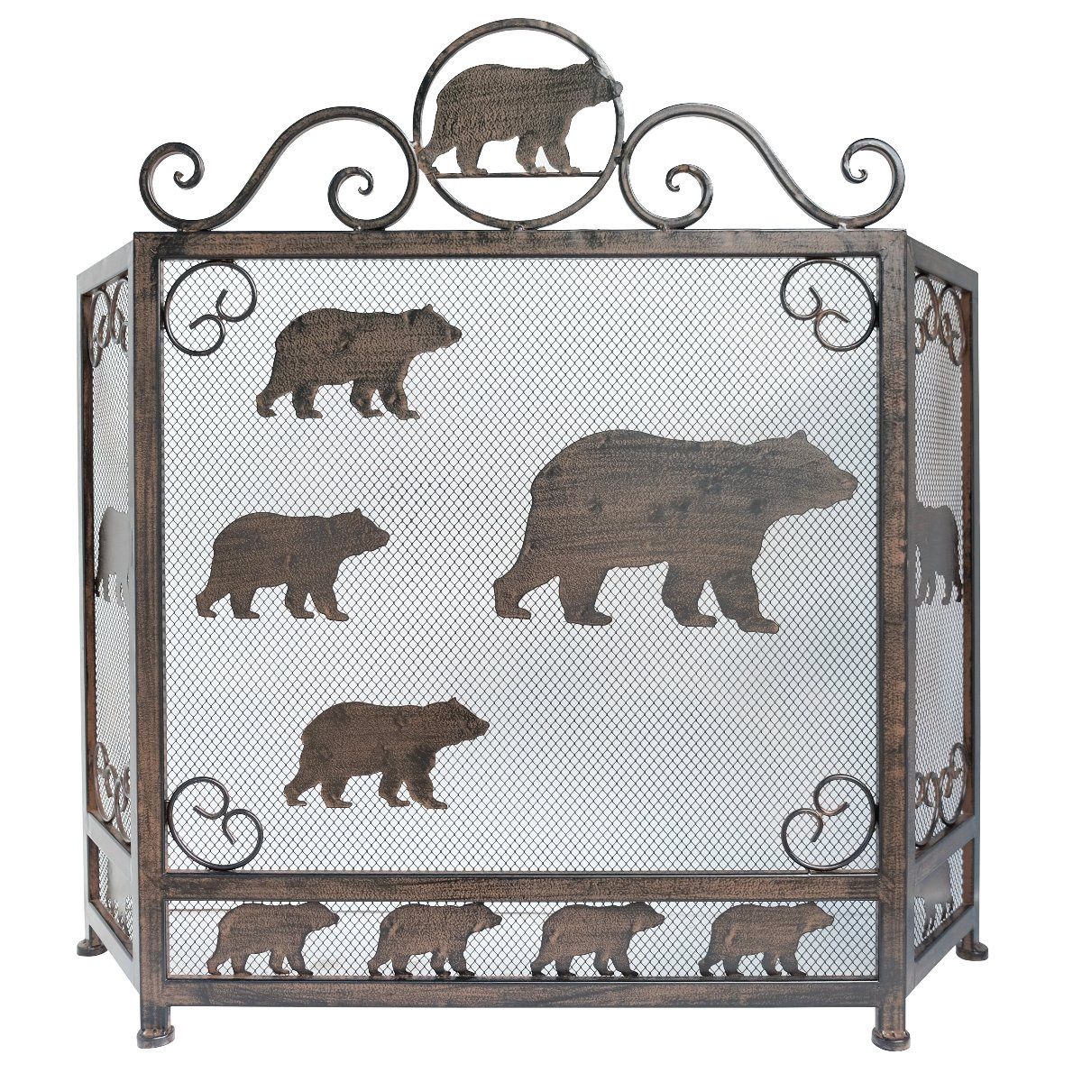 Bear heavy metal fire screen