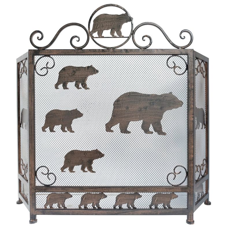 Bear heavy metal fire screen
